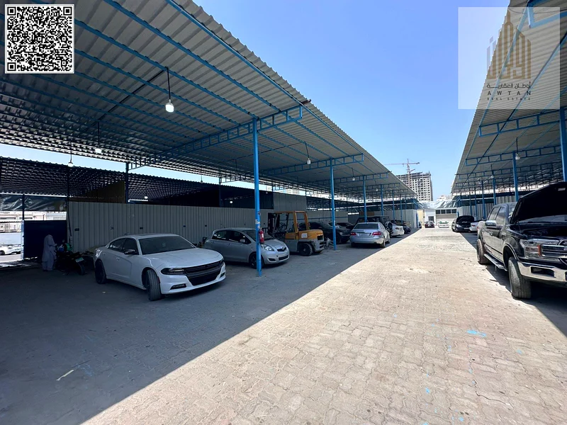 مستودع كبير مغطى في المنطقة الصناعية 463818838425985110