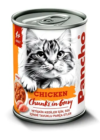 Pancho Adult Cat wet food 400g x 12 pcs