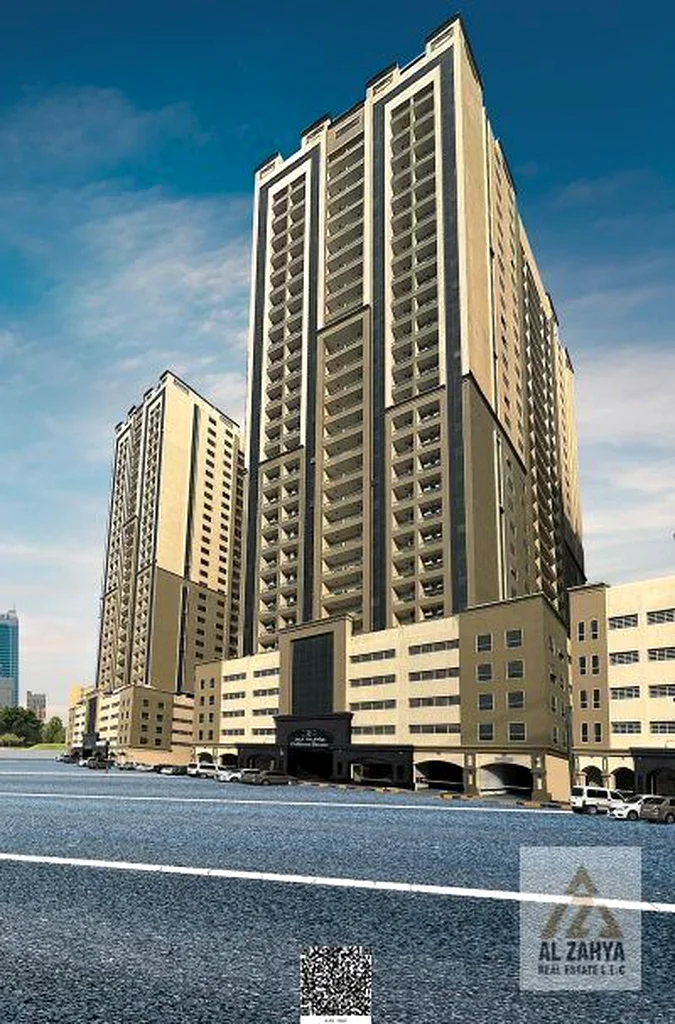 1BHK || برج جولديكريست-دال || مدينة الإمارات || موقع متميز || خطة دفع مرنة.63853355091971111