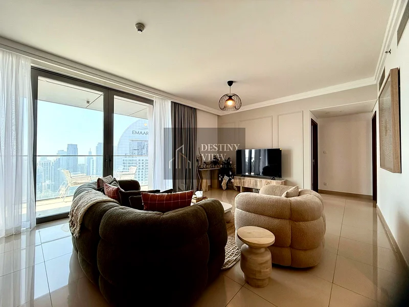 Fully Furnished Luxury | 3BR Higher Floor | Burj Khalifa View63770622734595113