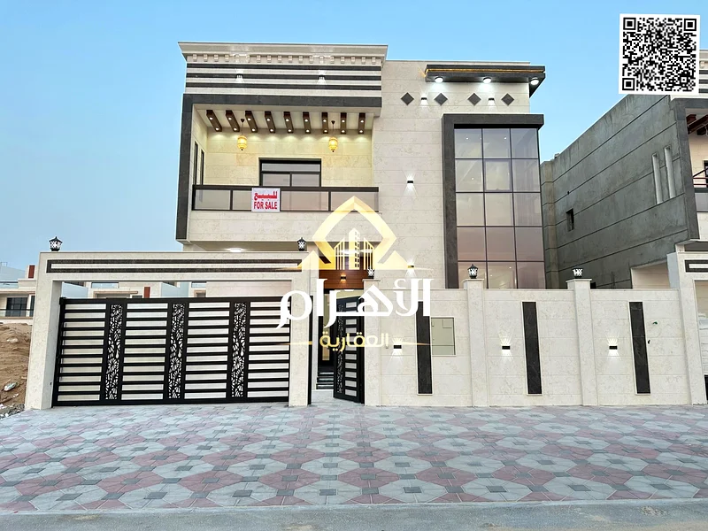 The price includes central air conditioning and no annual fees. Own a villa in Ajman. Own a residential villa with super deluxe finishing, close to th63881594389122110