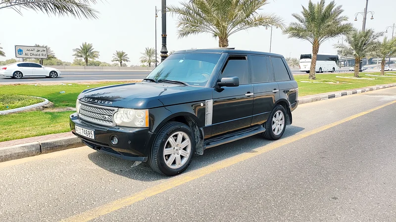 RANG ROVER 2008 GCC FULL OPTION WITH SUNROOF LEATHER SITES CROSS CONTROL SYSTEM VERY CLEAN CAR63612089576963114