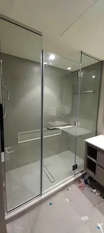 Glass and Aluminum work