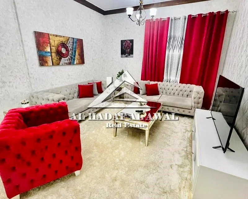 شقة من غرفتين نوم/ مؤثثة بالكامل / واي فاي مجاني63827871962241110