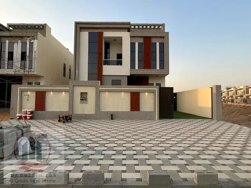 فيلا حديثة للبيع في الحيلو، عجمان، متضمنة رسوم التسجيل ورسوم الملكية. تتكون الفيلا من 4 غرف نوم رئيسية، وقاعة، وغرفة خادمة،63913545322114111