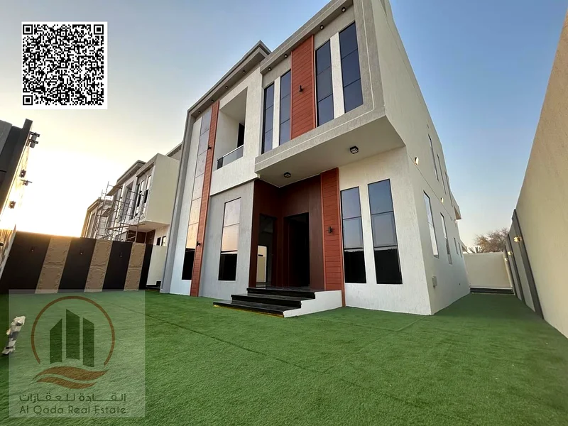فيلا حديثة للبيع في الحيلو، عجمان، متضمنة رسوم التسجيل ورسوم الملكية. تتكون الفيلا من 4 غرف نوم رئيسية، وقاعة، وغرفة خادمة،63913545322114110