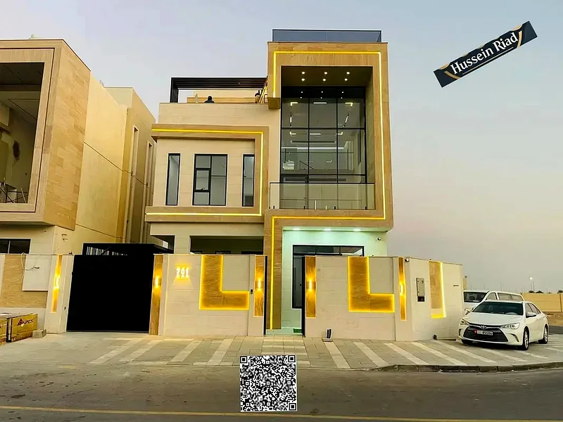Two-story villa with a swimming pool, freehold for all nationalities, including registration fees, electricity, water and air conditioning63882680692738111