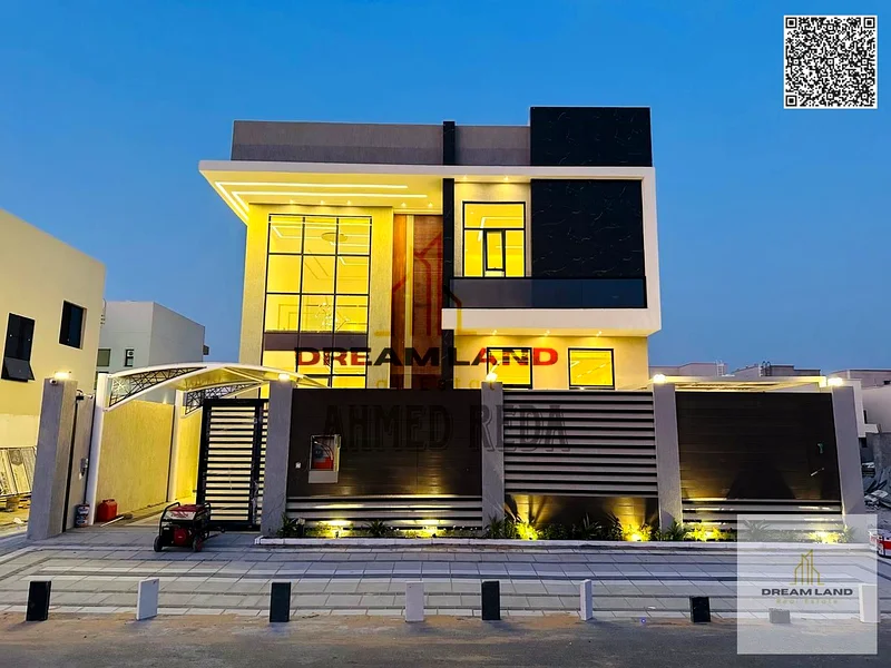 For sale, a luxurious villa with 4 master bedrooms, including registration and ownership fees, freehold for life.63902631808641110
