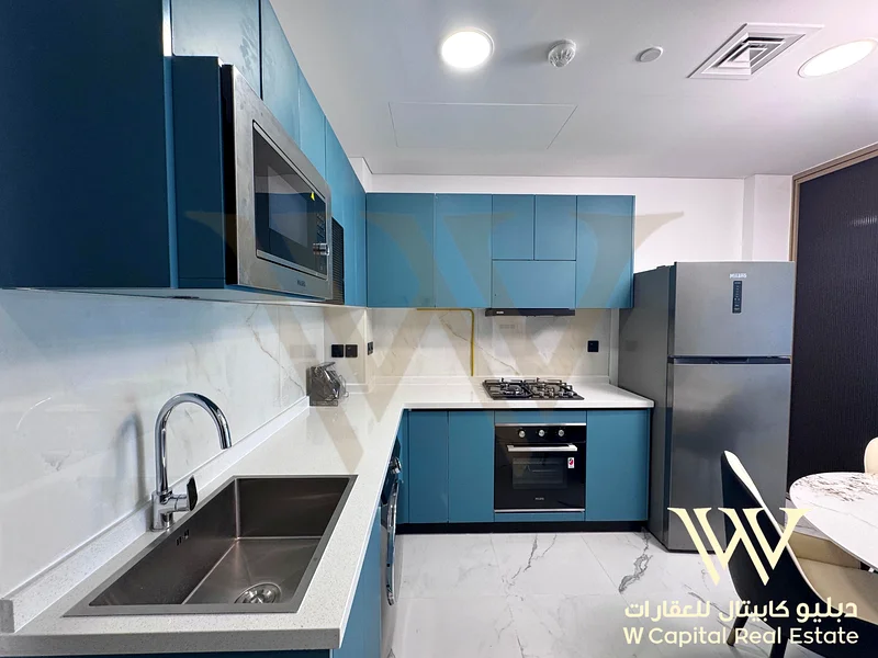 W Capital للعقارات تقدم شقة فاخرة بغرفة نوم واحدة جديدة بالكامل ومفروشة بالكامل وجاهزة للانتقال الفوري.63807419107073111