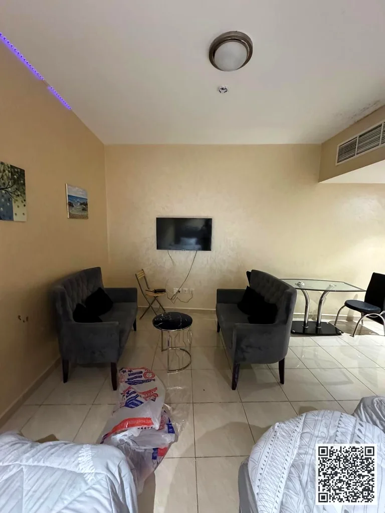 For monthly rent in Ajman - a luxurious studio with a fully separate kitchen, spacious areas, and a distinctive design, fully furnished with elegant f63853016270081113