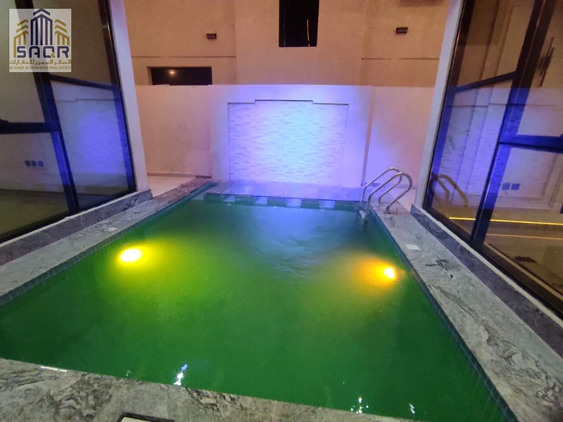 Villa for sale in Al Helio area / two floors and a roof / 6 master rooms with a swimming pool / without registration and ownership fees63911404037506114