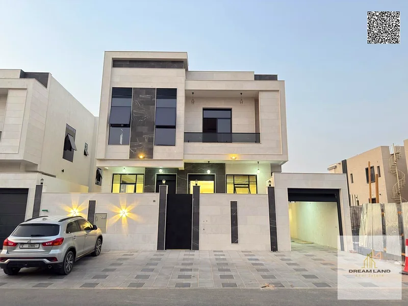 Luxury villa in Al Bahia - for sale - Ajman | 5 master bedrooms | Majlis and main hall | High-end finishes | Price includes air conditioning63881146862081111