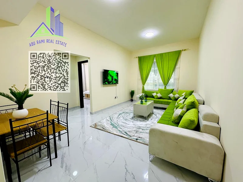 Furnished monthly in Al Rashidiya 3 - behind Grand Mall - next to the ladies' park - excellent location, new building63838223080577110