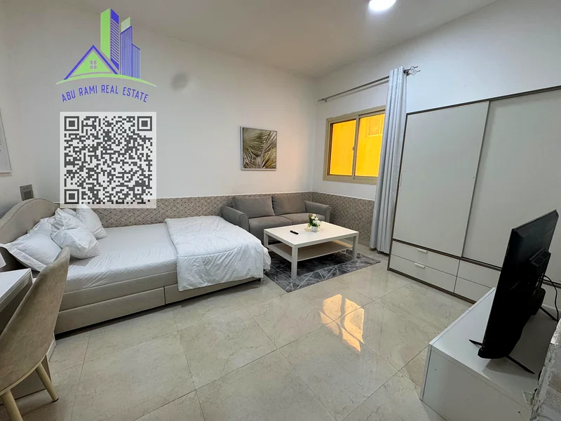 ستوديو مؤثث للإيجار الشهري في عجمان المويحة 263837270189827113