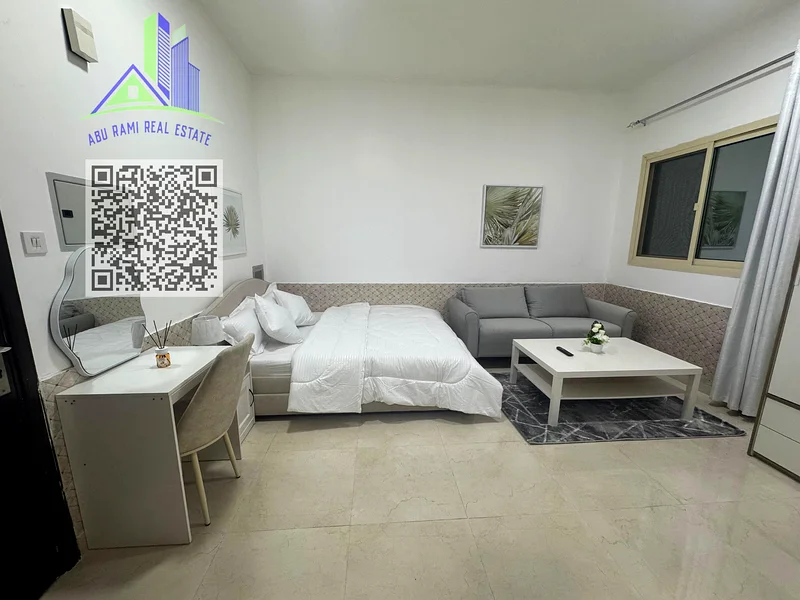 ستوديو مؤثث للإيجار الشهري في عجمان المويحة 263837270189827110