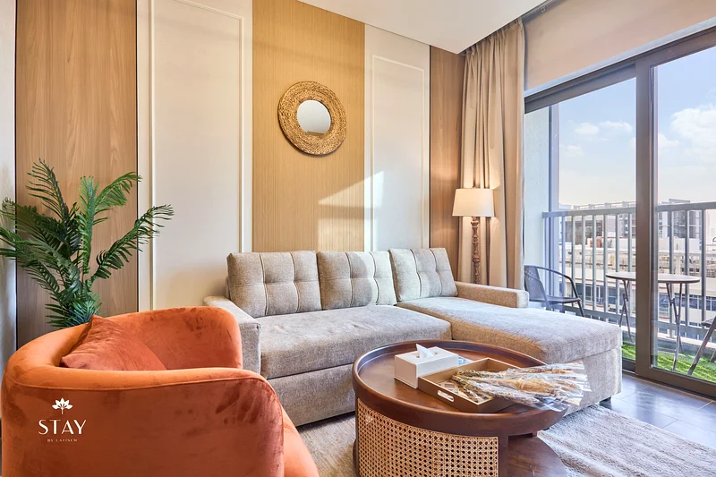 بيت عطلات فاخر بغرفة نوم واحدة بالقرب من برج خليفة من STAY BY LATINEM63830445945475113