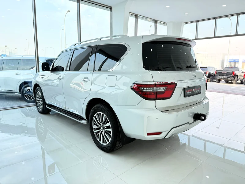 نيسان باترول بلاتينيوم Nissan platinum 400Hp ثمانية سلندر فضي / زعفراني خليجي 202163612799276419113