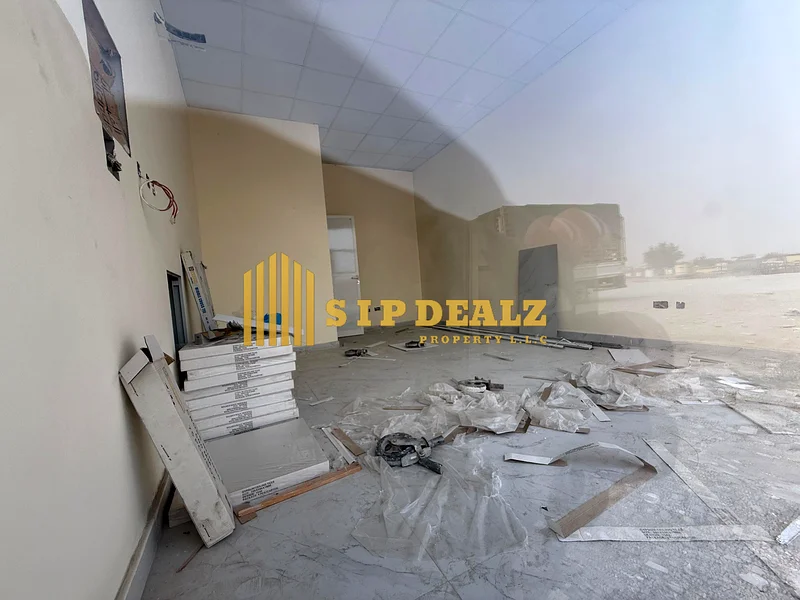 Brand New Shops Available for Rent in Al Sajaa with a Bathroom63622569924610112