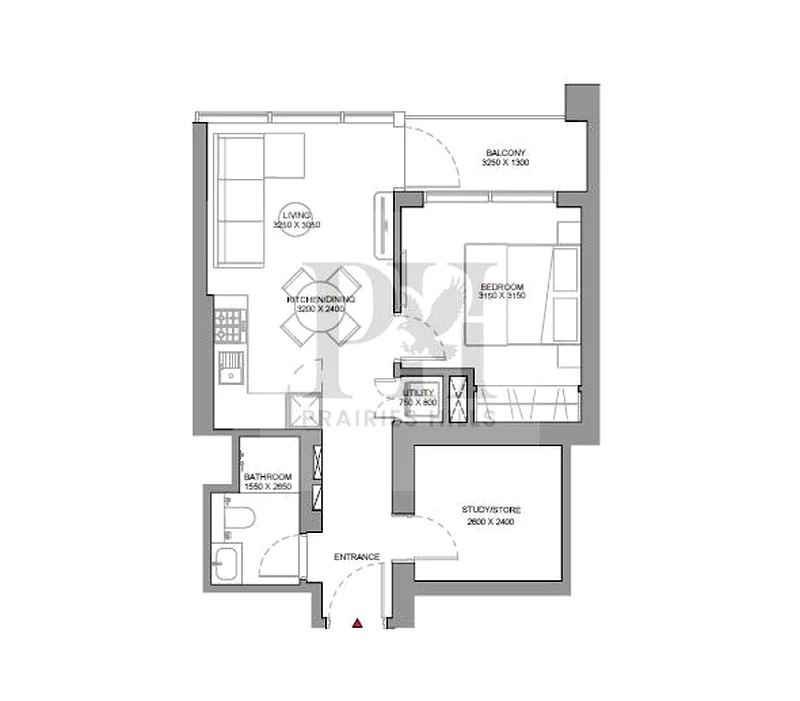 High Floor 1 Bedroom Plus Study With Pool View63985667914626114