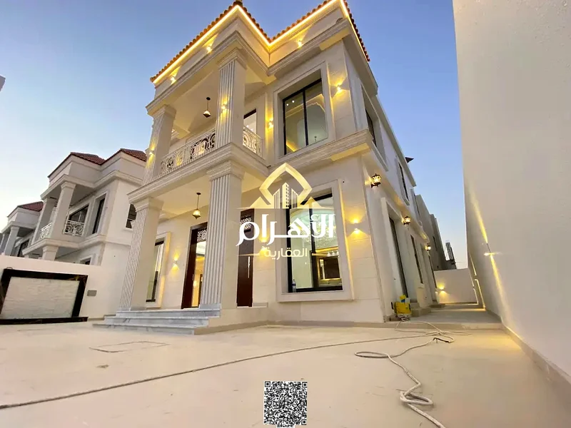 فيلا من 4 غرف نوم للبيع في الزاهية، بتصميم عصري وحديث، وموقع متميز قريب من الخدمات، السعر يشمل رسوم التسجيل63902224471682111