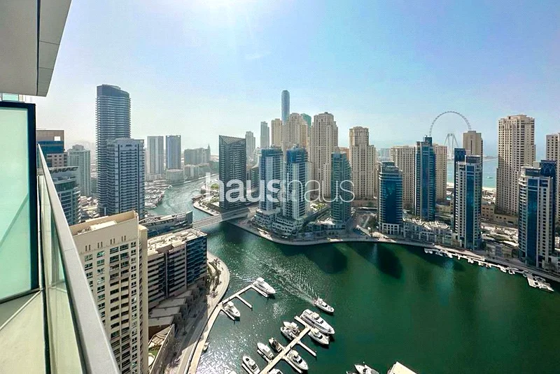 إطلالة كاملة على المارينا | جديدة بالكامل | طابق عالٍ64040694553729114