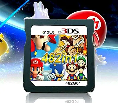428 in 1 Game Cartridge Multicart,DS Game Pack Card Compilations