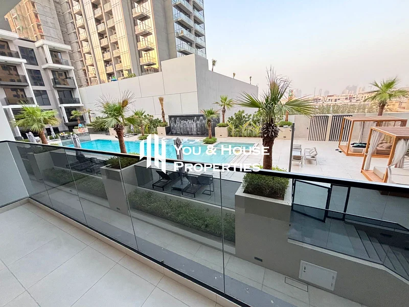 مبنى جديد بالكامل وحدة بإطلالة على المسبح مقابل مول سيركل63787594194819112