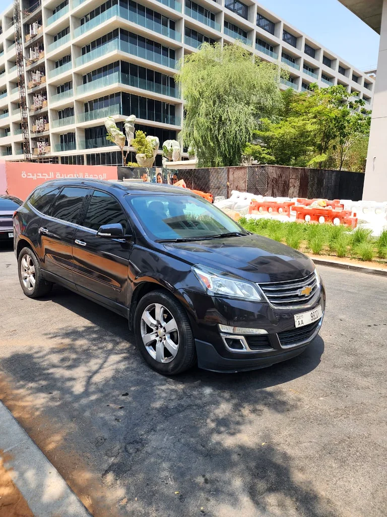 Chevrolet Traverse 2016 GCC SPECS 7 SEATER LADY DRIVEN63612066446722114