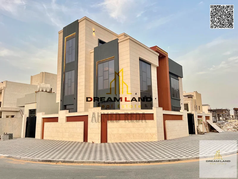 فيلا بسعر يشمل رسوم التسجيل ونقل الملكية في الشارع الرئيسي، جاهزة للسكن في أرقى مناطق عجمان، ملكية حرة63881146898307112
