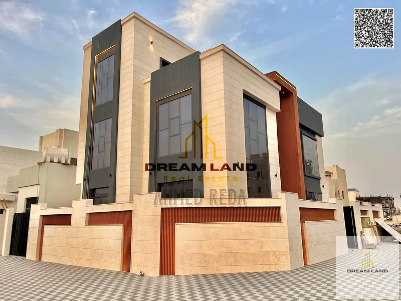 فيلا بسعر يشمل رسوم التسجيل ونقل الملكية في الشارع الرئيسي، جاهزة للسكن في أرقى مناطق عجمان، ملكية حرة63881146898307111