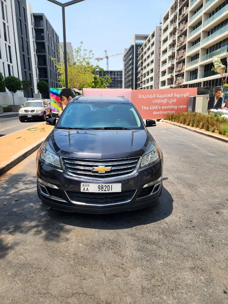 Chevrolet Traverse 2016 GCC SPECS 7 SEATER LADY DRIVEN63612066446722113