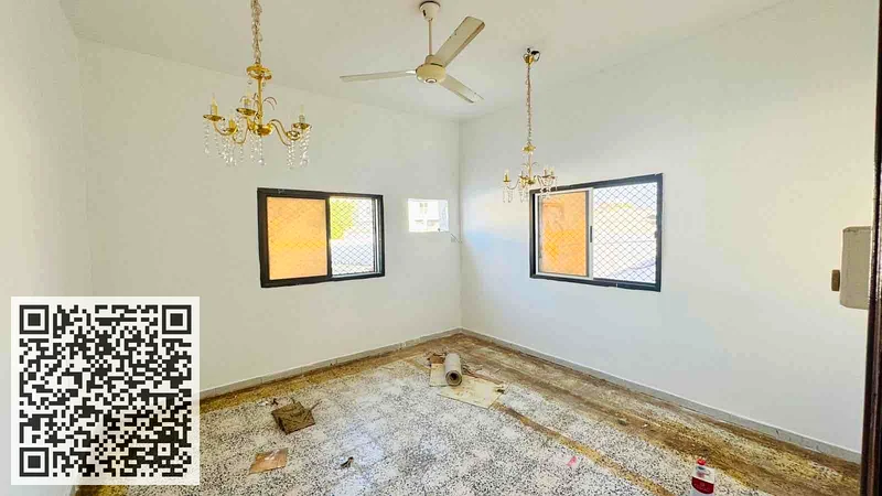 فيلا من طابق واحد للإيجار في عجمان، مُجددة بالكامل مع مكيفات، وموقع ممتاز63709218365314113