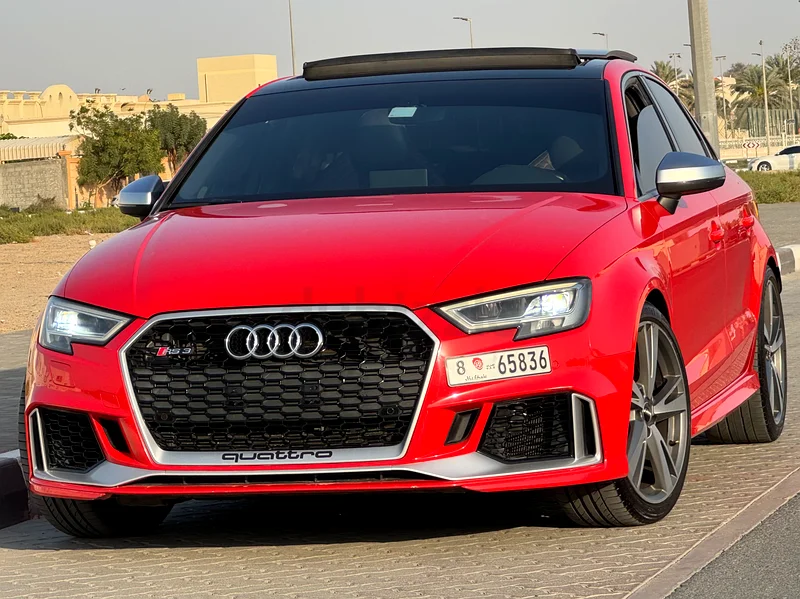 AUDI RS3 SEDAN - GCC SPEC - FULL OPTIONS63612079648258110