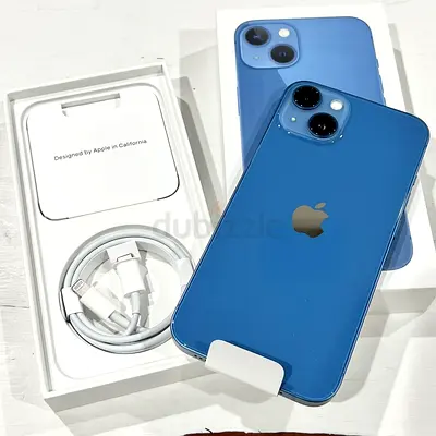 Apple I phone 13 128 gb blue