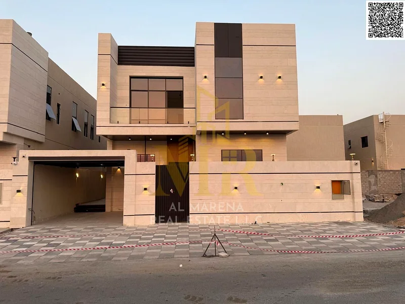 فيلا رائعة في الباهية، بسعر يشمل رسوم التسجيل وملكية، في واحدة من أكثر المواقع تميزًا وهدوءًا في عجمان.63882680619651111
