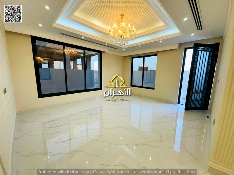 Villa, including registration and ownership fees, including water and electricity fees, with personal finishing, for sale in Ajman, freehold63902224414466112