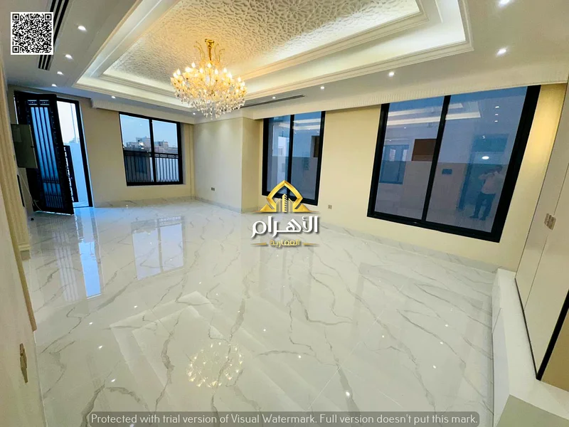 Villa, including registration and ownership fees, including water and electricity fees, with personal finishing, for sale in Ajman, freehold63902224414466113