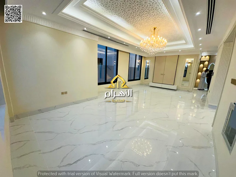 Villa, including registration and ownership fees, including water and electricity fees, with personal finishing, for sale in Ajman, freehold63902224414466114