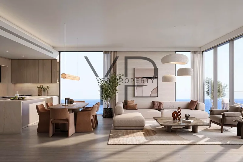 بنتهاوس في سكاي | شقة مطلة على الم waterfront بثلاث غرف نوم | حياة فاخرة63861614337025110