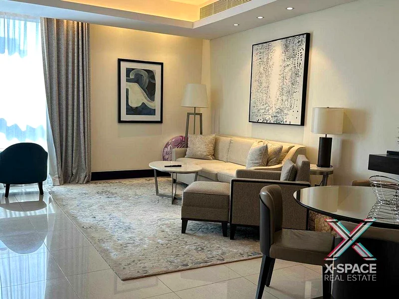 جميع الفواتير متضمنة / تنظيف مجاني / إطلالة كاملة على برج خليفة63770420068355110