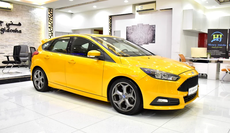 EXCELLENT DEAL for our Ford Focus ST ( 2016 Model ) in Yellow Color GCC Specs63612083364737112