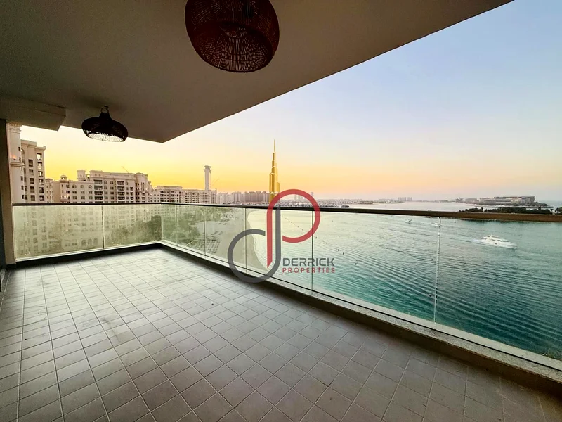 شقة جميلة بإطلالة على البحر 2 غرفة نوم + خادمة في النخيل63752861839233112