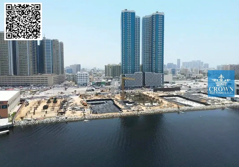 Pay 10% Down Payment | Own Flat Full Sea View | Luxury Apartments | Ajman Creek Towers63874476684547111