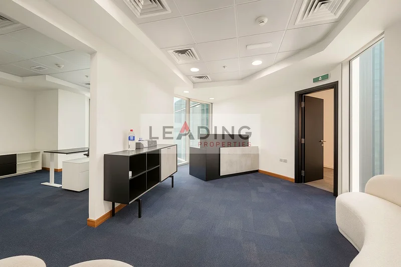 Furnished Fitted Office with Partitions | Binary Tower by Omniyat, Business Bay63620107701250113