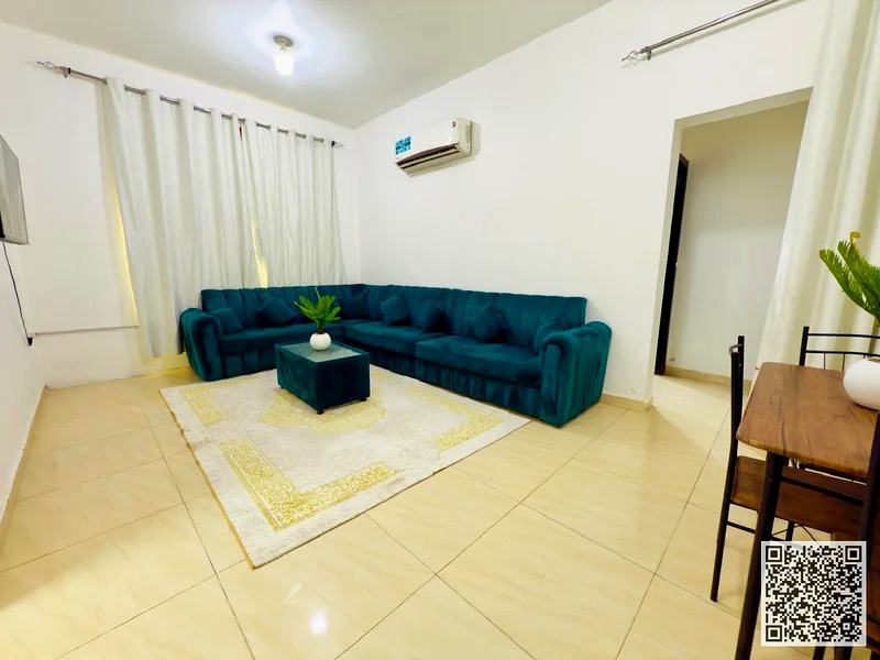 🏡 فرصة ذهبية! أحدث شقة فاخرة مفروشة بالكامل بغرفتي نوم للإيجار الشهري في المويحة 2 - عجمان ✨63837166081410114