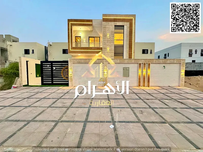 An exceptional opportunity to own a luxurious villa in the prestigious Al Helio 2 area in Ajman, with a modern design, spacious area, and freehold own63902224404739110