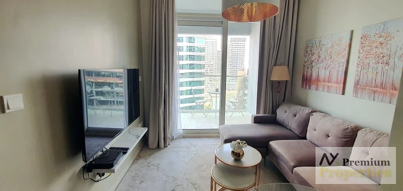 شقة مفروشة بالكامل بغرفة نوم واحدة للإيجار في برج ريفا63792778910466111
