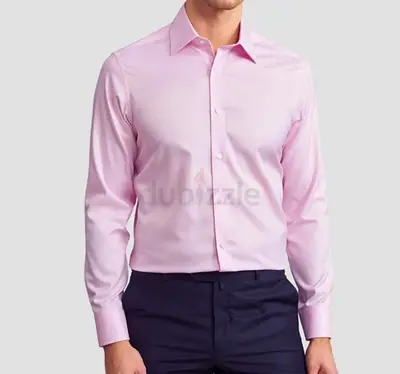Stylish Mens Pink Dress Shirt - Perfect for Any Occasion!