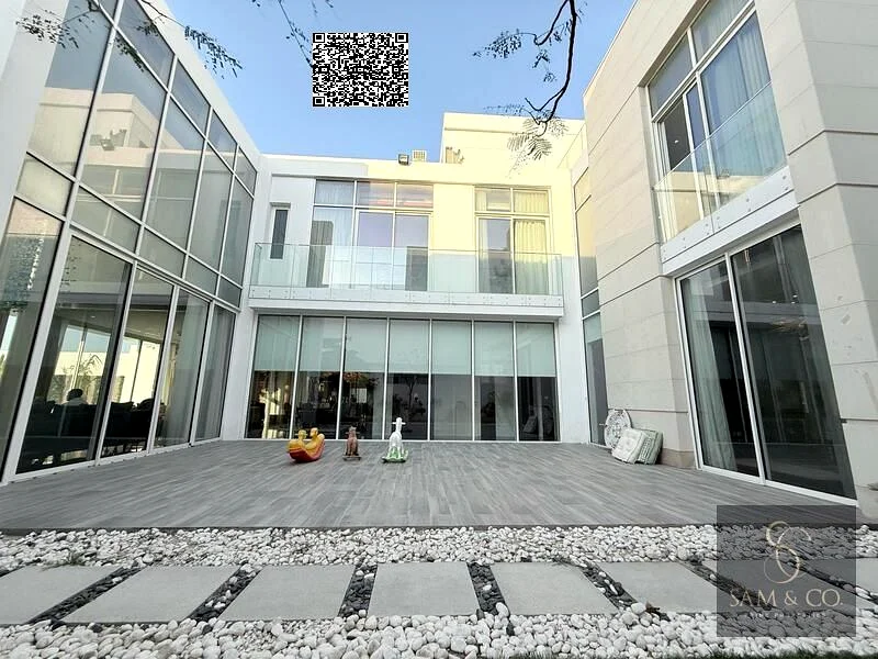 xperience upscale living in this fully furnished 6-bedroom villa located in the prestigious Al Zorah Golf Community, Ajman.63879843064706114