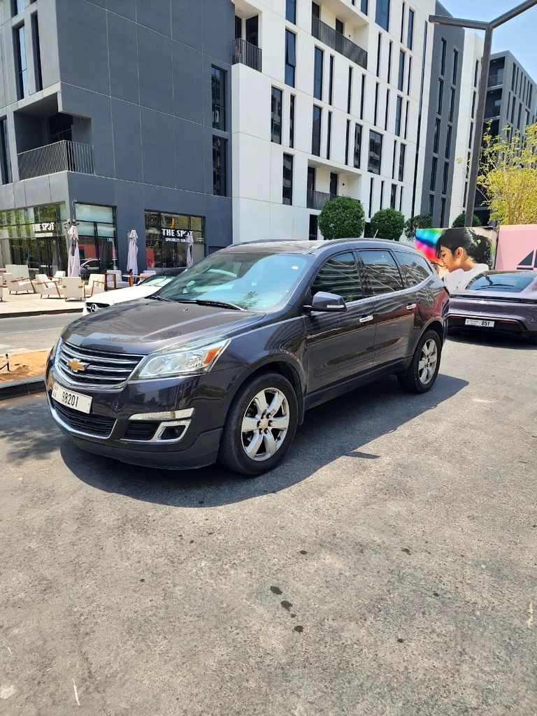 Chevrolet Traverse 2016 GCC SPECS 7 SEATER LADY DRIVEN63612066446722116